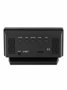 Часы электронные настольные от USB с будильником и термометром VST 897-1 Красные